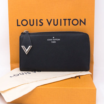 Louis-vuitton Comete Wallet Noir Veau Cachemire