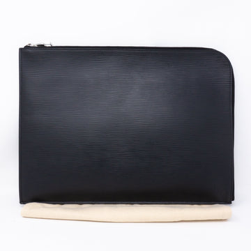 Louis-vuitton Pochette Jour GM Black Epi Leather