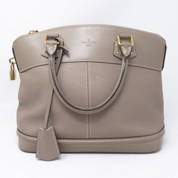 Louis-vuitton Suhali Lockit PM Greige Leather