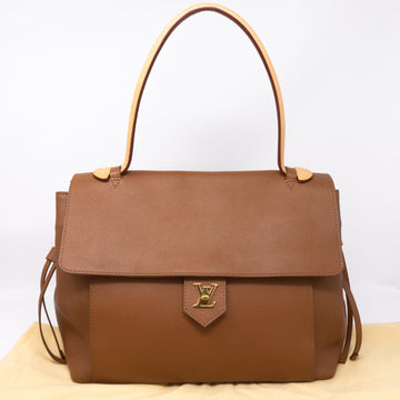 Louis-vuitton LockMe MM Brown Leather