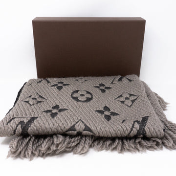 Louis-vuitton Logomania Scarf Gray