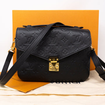 Louis-vuitton Pochette Metis Monogram Empreinte Black