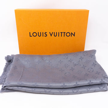 Louis-vuitton Monogram Shine Shawl Anthracite