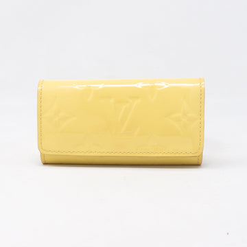 Louis-vuitton Key Holder Vernis Citrine