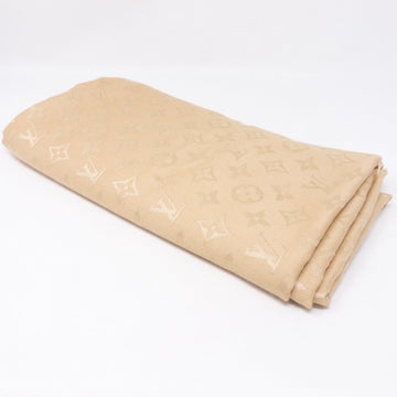Louis-vuitton Monogram Denim Shawl Beige
