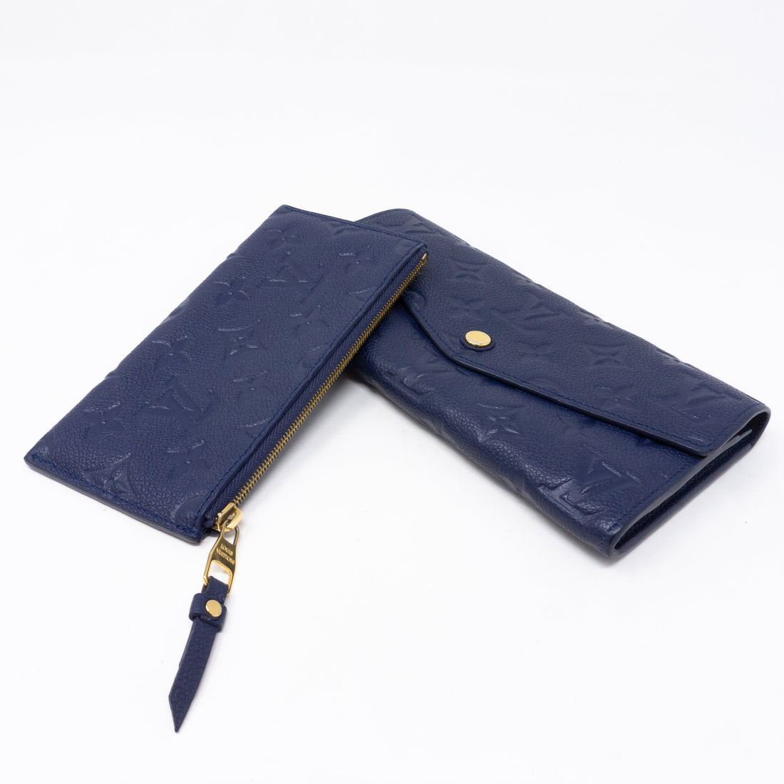 Louis-vuitton Curie Wallet Monogram Empreinte Iris