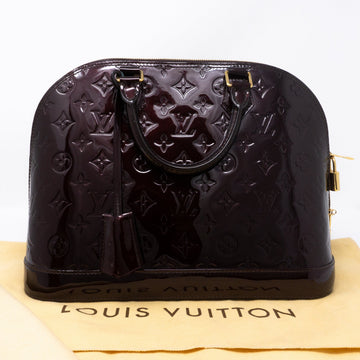 Louis-vuitton Alma PM Vernis Amarante