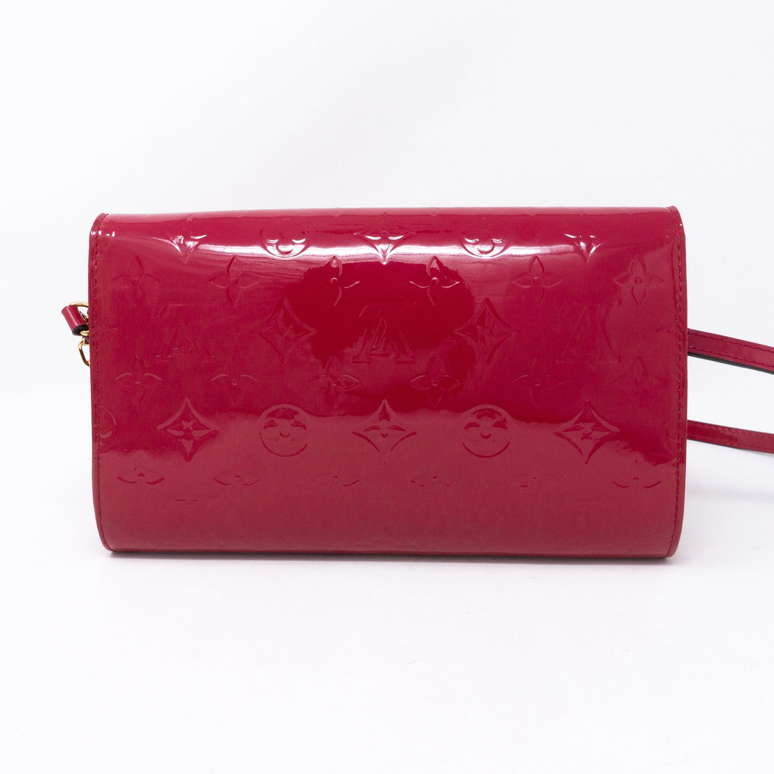 Louis-vuitton Ana Clutch Vernis Indian Rose