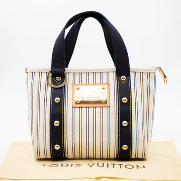 Louis-vuitton Antigua Cabas PM Navy Striped
