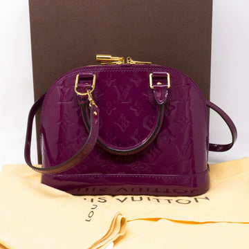 Louis-vuitton Alma BB Amethyste Vernis