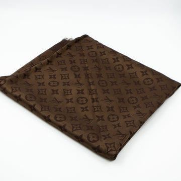 Louis-vuitton Monogram Shine Shawl Brown