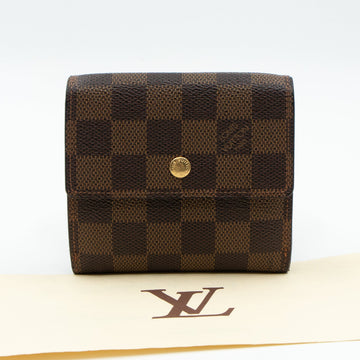 Louis-vuitton Elise Wallet Damier Ebene
