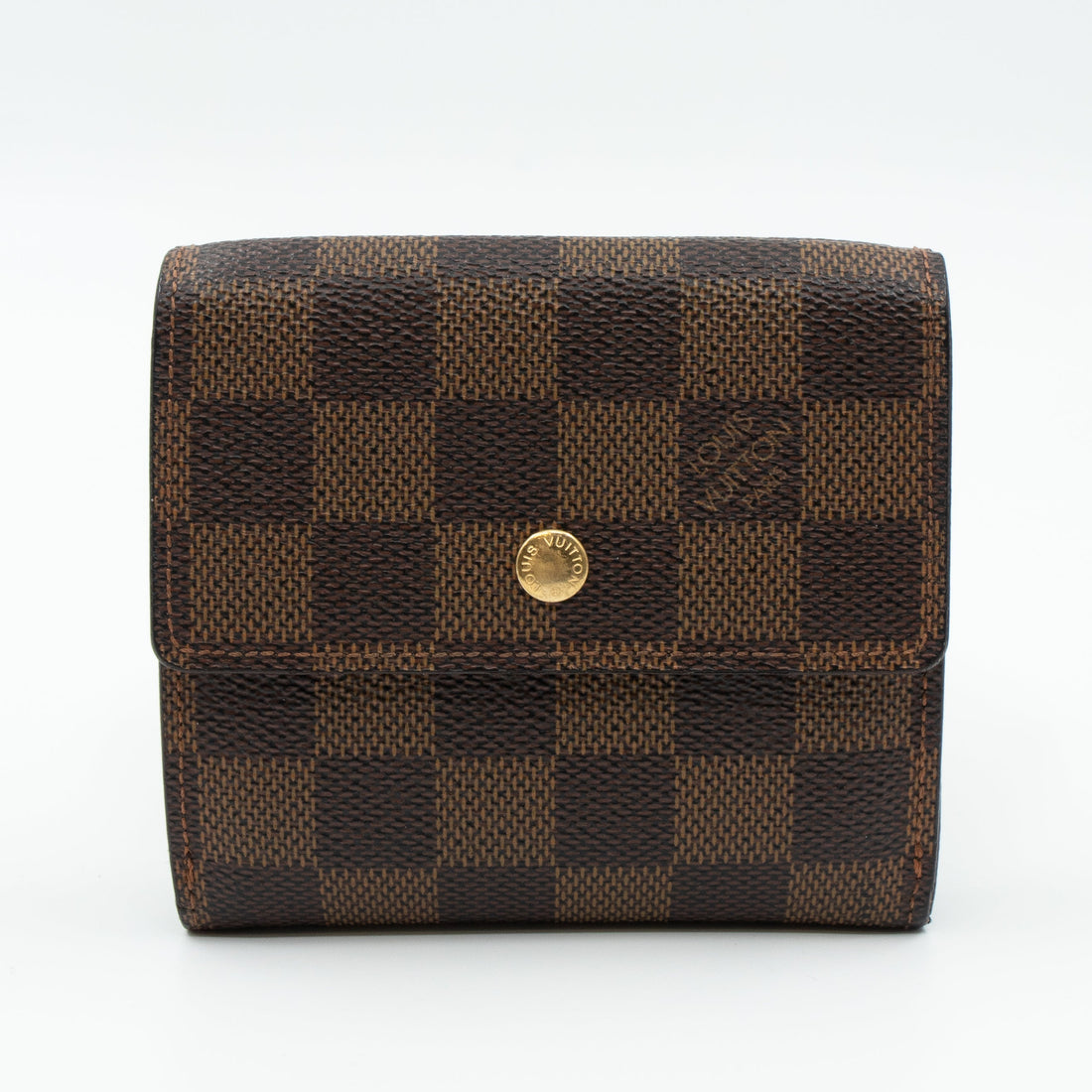 Louis-vuitton Elise Wallet Damier Ebene