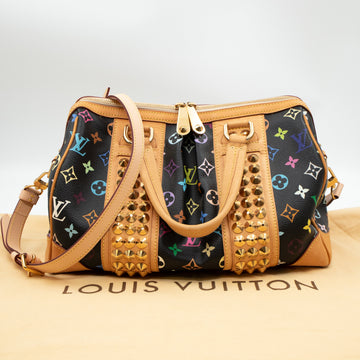 Louis-vuitton Courtney MM Multicolore Black