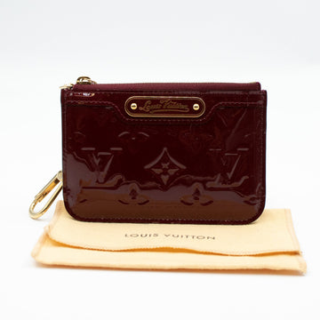Louis-vuitton Key Pouch Vernis Rouge Fauviste