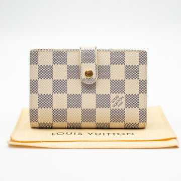 Louis-vuitton Viennois Wallet Damier Azur