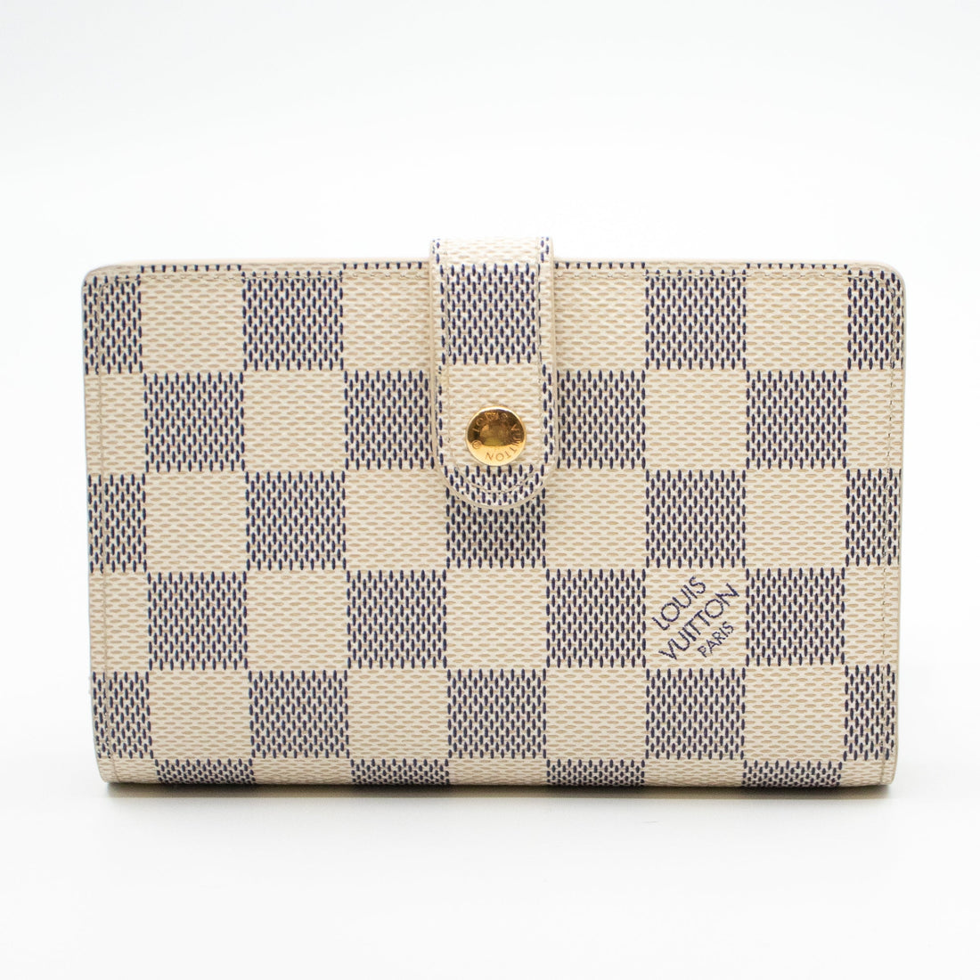 Louis-vuitton Viennois Wallet Damier Azur