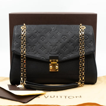 Louis-vuitton Saint Germain MM Monogram Empreinte Black