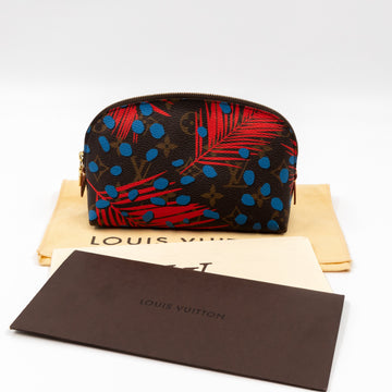 Louis-vuitton Cosmetic Pouch PM Monogram Jungle Dots