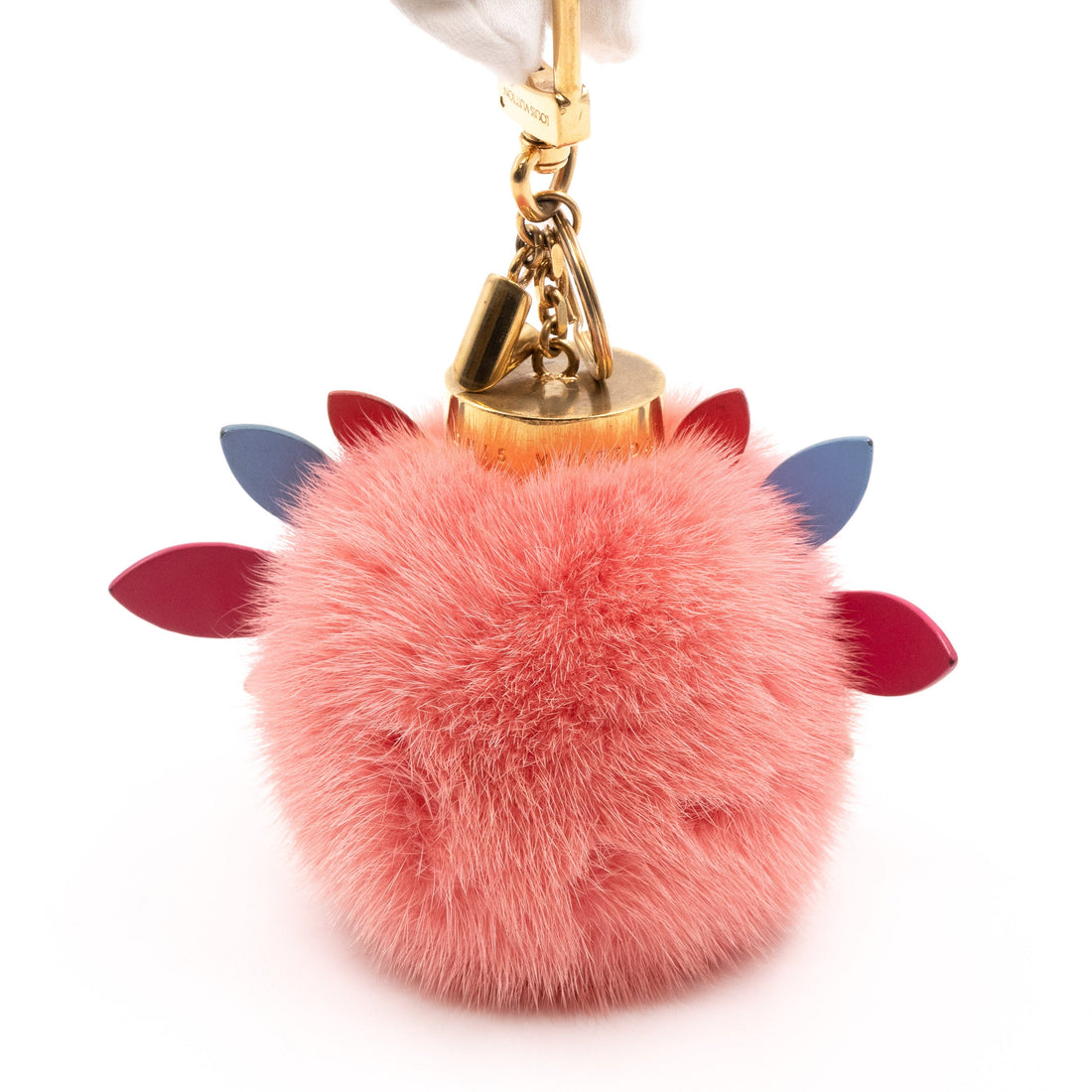 Louis-vuitton Lovely Birds Fur Bag Charm And Key Holder