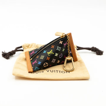 Louis-vuitton Berlingo Key Holder Multicolore Black