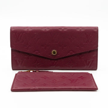 Louis-vuitton Curie Wallet Monogram Empreinte Aurora