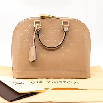 Louis-vuitton Alma PM Vernis Dune