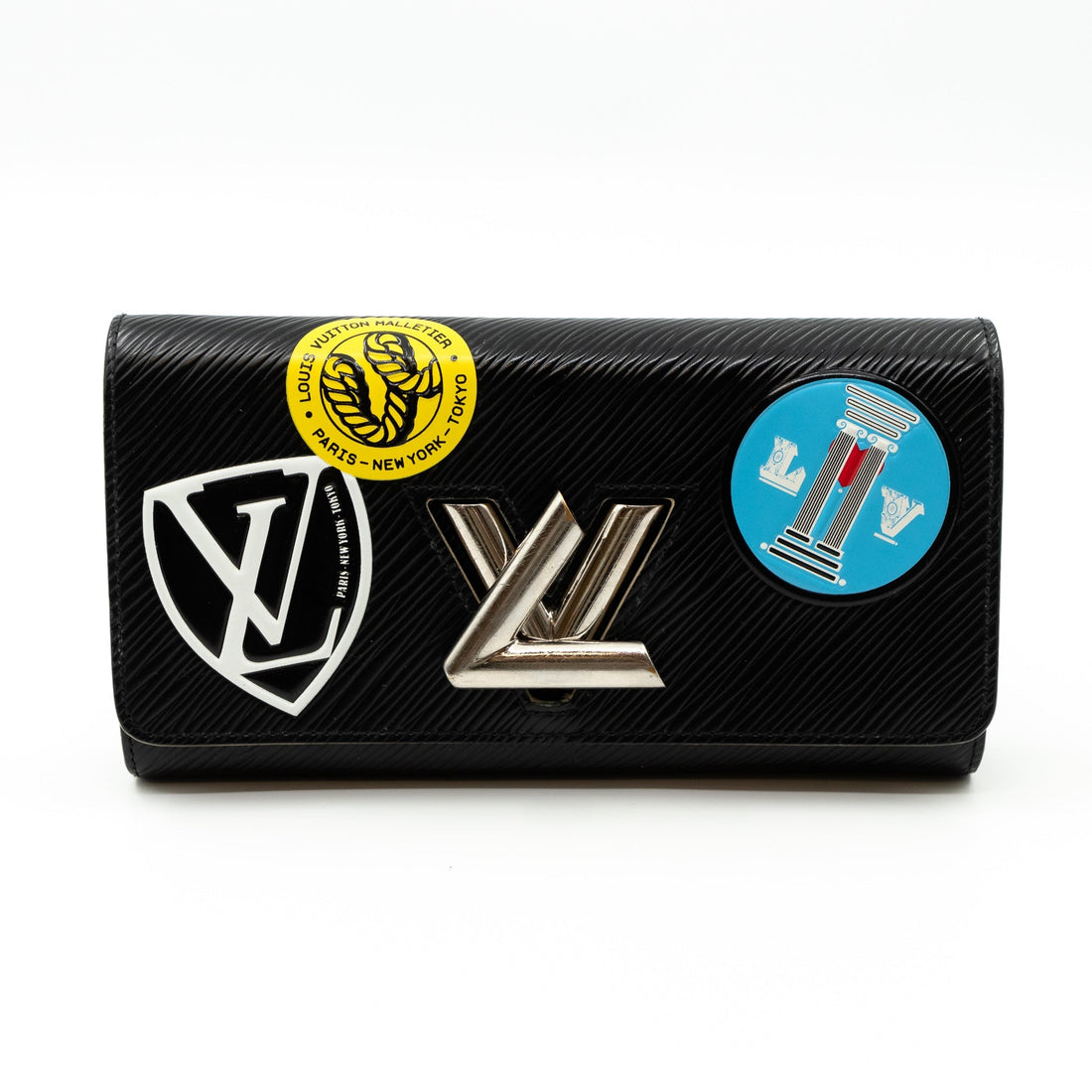 Louis-vuitton Twist Wallet Epi Leather World Tour