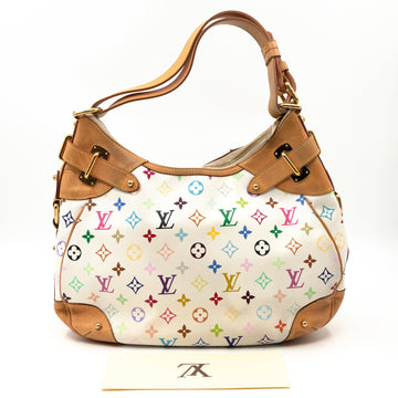 Louis-vuitton Greta Multicolore White