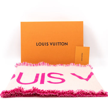 Louis-vuitton Team Louis Scarf Rose Pink