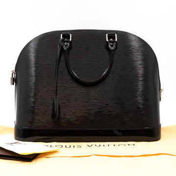 Louis-vuitton Alma GM Epi Electric Black