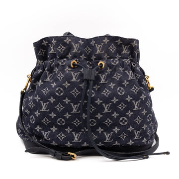 Louis-vuitton Noefull MM Monogram Denim Grand Bleu