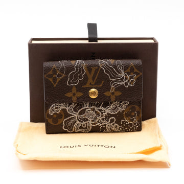 Louis-vuitton Ludlow Wallet Monogram Dentelle Silver