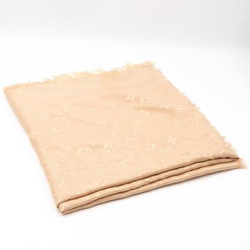 Louis-vuitton Monogram Shawl Beige