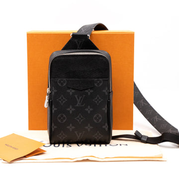 Louis-vuitton Outdoor Slingbag Taigarama Black
