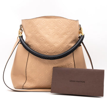 Louis-vuitton Bagetelle Hobo Monogram Empreinte Dune