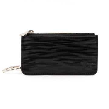 Louis-vuitton Key Pouch Epi Leather Black