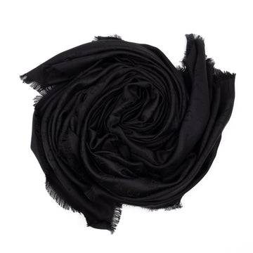 Louis-vuitton Monogram Shawl Black