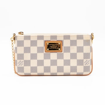Louis-vuitton Milla MM Pochette Damier Azur