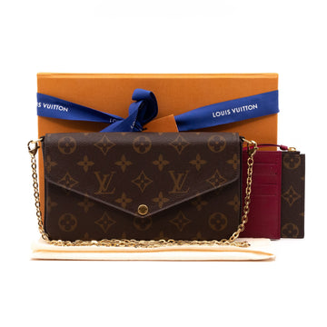 Louis-vuitton Pochette Felicie Monogram Fuchsia