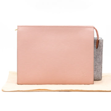 Louis-vuitton Toiletry Pouch 26 Epi Leather Rose Ballerine