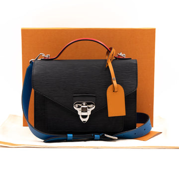 Louis-vuitton Neo Monceau Epi Leather Black