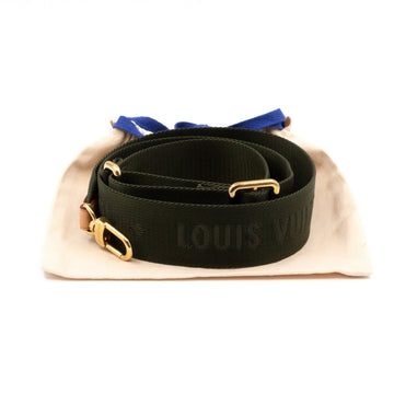 Louis-vuitton Bandoulière Shoulder Strap Green Khaki Jacquard