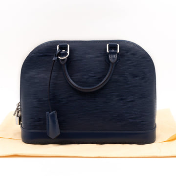 Louis-vuitton Alma PM Epi Leather Indigo