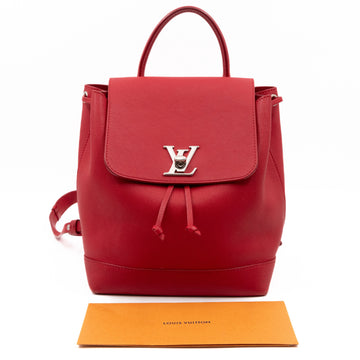 Louis-vuitton Lockme Backpack Rubis Leather
