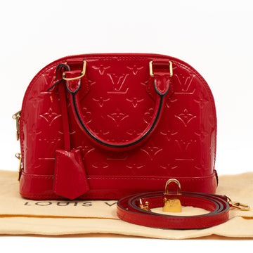 Louis-vuitton Alma BB Vernis Pomme d'Amour