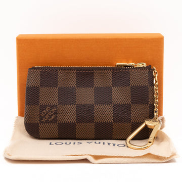 Louis-vuitton Key Pouch Damier Ebene
