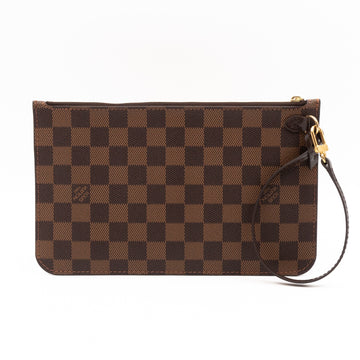 Louis-vuitton Neverfull Pochette Damier Ebene