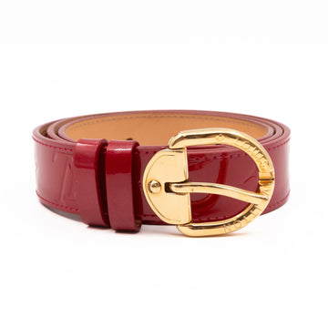 Louis-vuitton Ceinture Belt Red Vernis 90/36