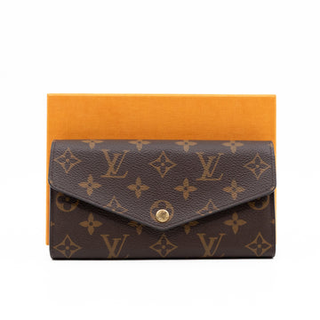 Louis-vuitton Sarah Wallet Monogram Brown
